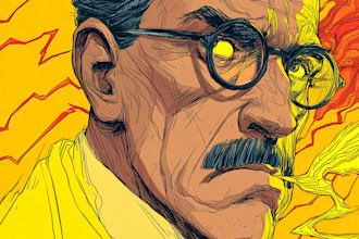 illustrate custom comic book art for your story