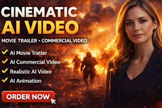 cinematic ai video editing ai commercial video creator ai movie trailer