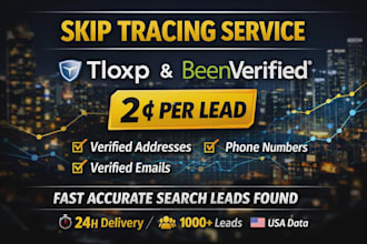 do skip tracing for real estate business