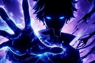 draw a fanart 2d animation lyrics video cartoon character japanese amine