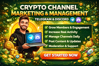 grow and manage your telegram and discord crypto community