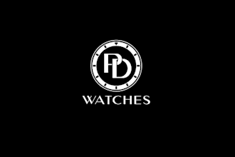 design retail watch shop club pd watches logo