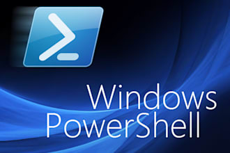 code powershell to automate routine task or solving problems
