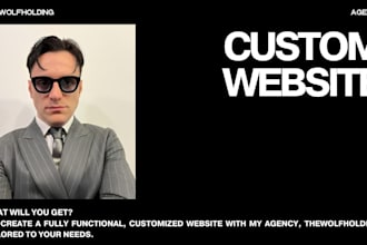 design and develop a custom coded website for your business