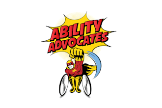 design retro superhero pop art nonprofit logo