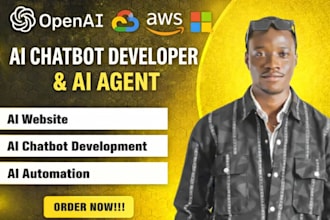 develop custom ai chatbot, ai agent, and llm automation for business