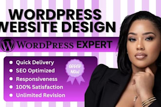 do wordpress website, wordpress, website design or wordpress blog website