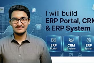 build erp portal crm and erp