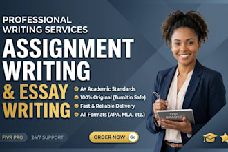 write english assignments, essays