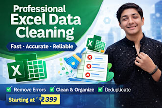 do excel data cleaning,