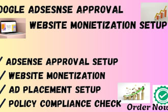 do google adsense approval wordpress website monetization