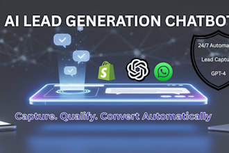 build an ai lead generation chatbot customer support bot that converts visitors