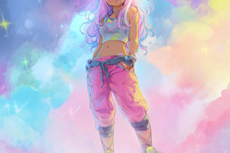 draw anime character art illustration for you