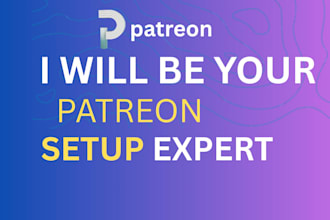 set up your patreon page
