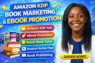 do amazon book promotion, ebook promotion and book marketing using KDP ads