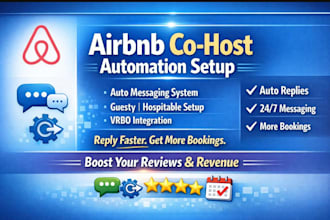 airbnb cohost setup vrbo integration automated messaging dynamic pricing system