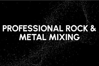 mix and master your rock, metal, or trap metal song