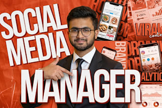 be your monthly social media creator and content manager