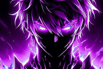design custom anime emotes and sub badges for twitch or discord anime style y2k