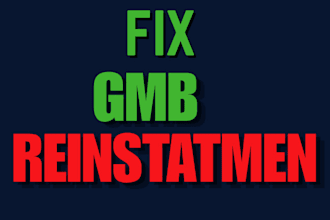 reinstate and fix suspended google my business gmb profile