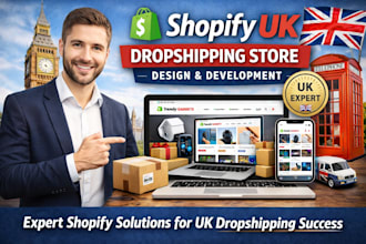 build a profitable shopify UK dropshipping store