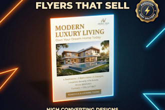design a premium modern business flyer design