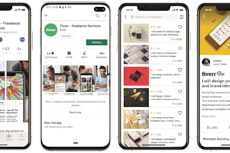 design and develop marketplace app and website like fiverr