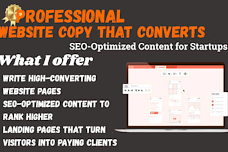 website content writer SEO website content website copywriting