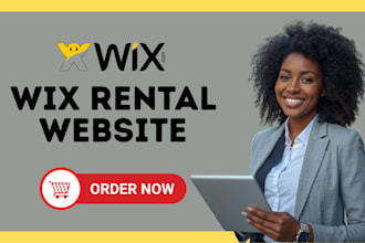 create wix rental, coaching, landing page, wix restaurant website, hotel booking