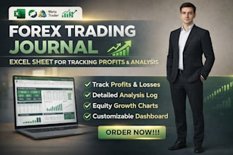 create forex trading journal excel sheet for tracking profits and analysis log