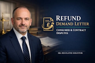 draft a legally binding UK refund demand letter