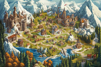 create custom fantasy maps for you
