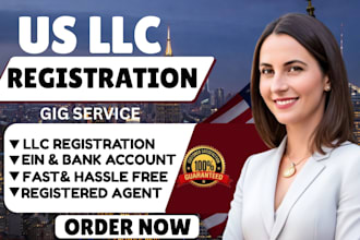 open llc formation, llc registration with ein, llc creation for non US resident