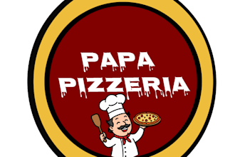 design a modern brand logo for your business or restaurant