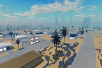 create roblox simulator maps and low poly environments