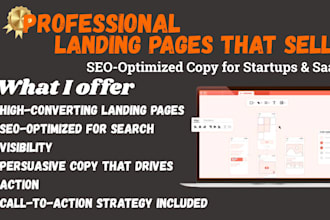highconverting landing page copy for startups and saas