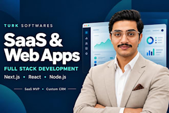 be your software developer and next js developer for your saas or web app