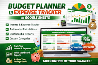 build a smart google sheets budget planner and expense tracking spreadsheet
