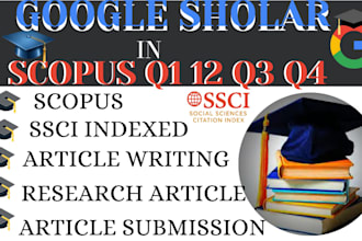 write and submit your article in google scholar high indexed journal publication