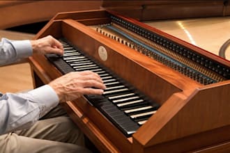 play harmonium clavichord harpsichord rhodes shakuhachi bodhran