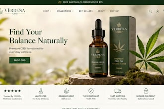 design cbd shopify store cannabis hemp website marijuana vape store cbd website