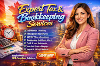 file canada corporate tax, t1, t2, gst hst pst qst returns, bookkeeping cpa