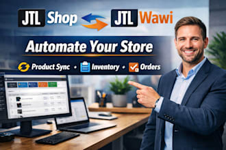 configure jtl shop with jtl wawi for product sync inventory and order automation