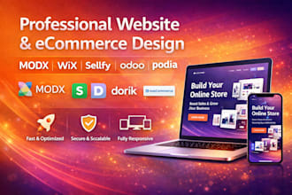 create modx nopcommerce grav odoo website builder podia wix custom websites