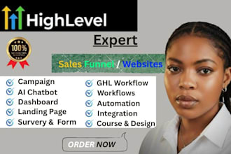 gohighlevel expert gohighlevel website gohigh level landing page sales funnel