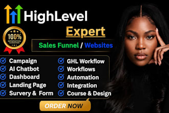 gohighlevel expert gohighlevel website gohigh level landing page sales funnel
