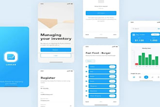 develop inventory app, pos app, billing app, qr code business management app