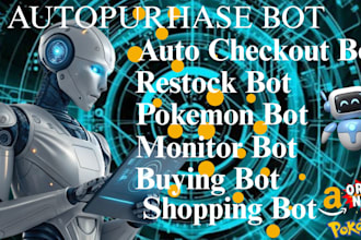 create auto purchase bot, auto checkout bot popmart bot, target bot, pokémon