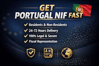 get portugal nif number fast for residents and non residents legally