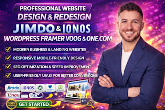 build design jimdo ionos wordpress framer voog one com website design redesign